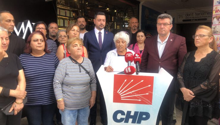 CHP, KADIN CİNAYETLERİNİ PROTESTO ETTİ