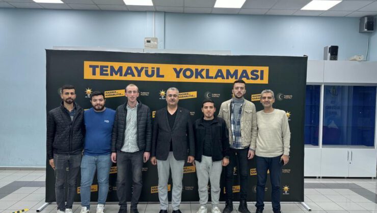 Ahlatcı, Temayül Yoklaması İçin Yalova’ya Gitti