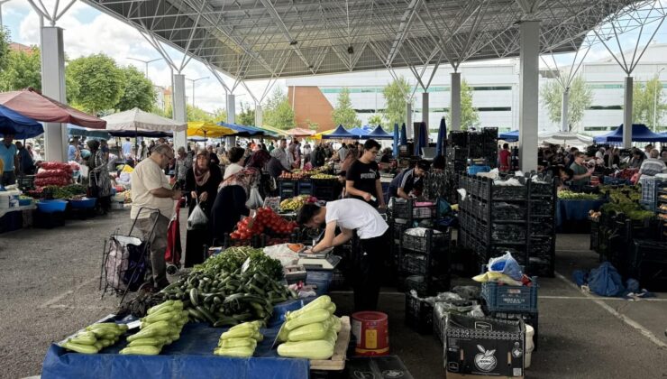 “ÇADIRSIZ PAZAR” UYGULAMASI HAYATA GEÇİRİLDİ