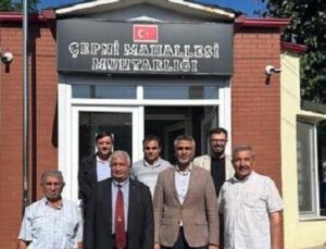 CHP’DEN MAHALLE MUHTARLARINA ZİYARET