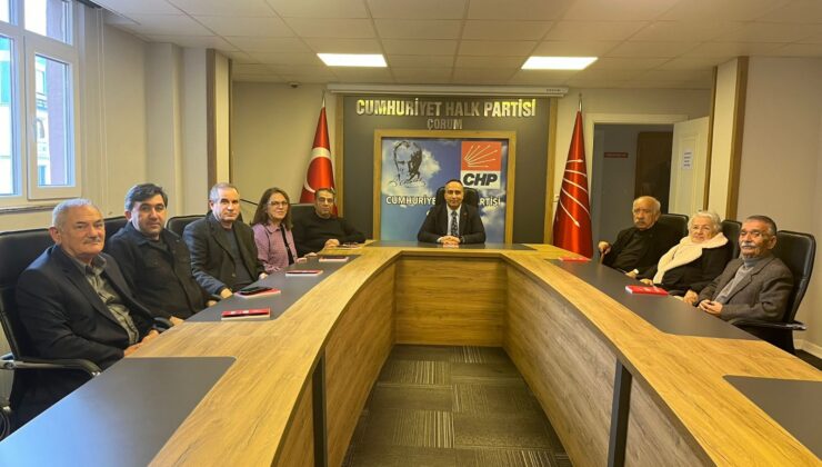 CHP’DE ÇALIŞMALAR VEGÜNDEM DEĞERLENDİRİLDİ