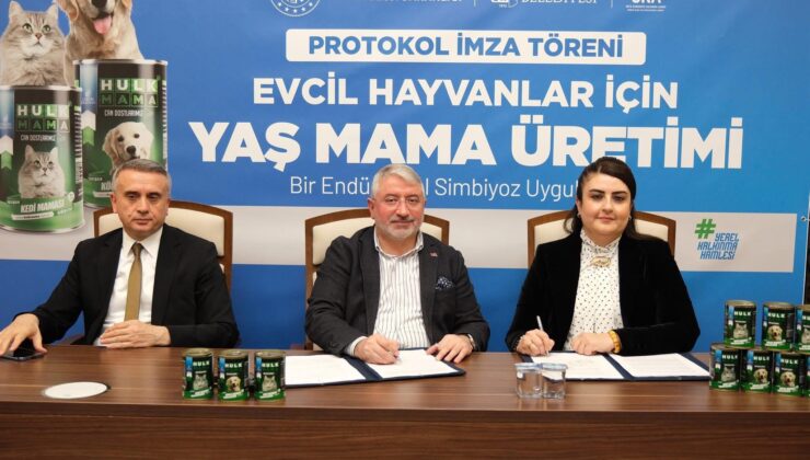 HALK ET, EVCİL HAYVANLAR İÇİN MAMA ÜRETECEK