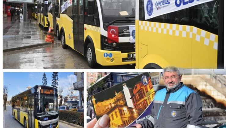 ÇORUM’DA OTOBÜS VE SU TARİFELERİNE ZAM FURYASI!